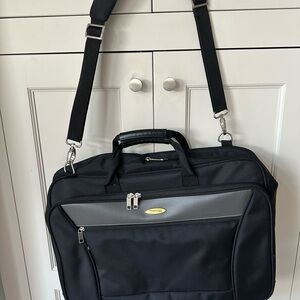 Black and Gray Toshiba 17.3 ComputerBag-Hand or Shoulder